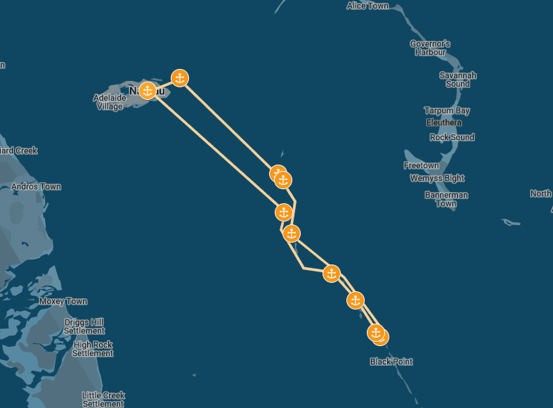 Exumas Itinerary