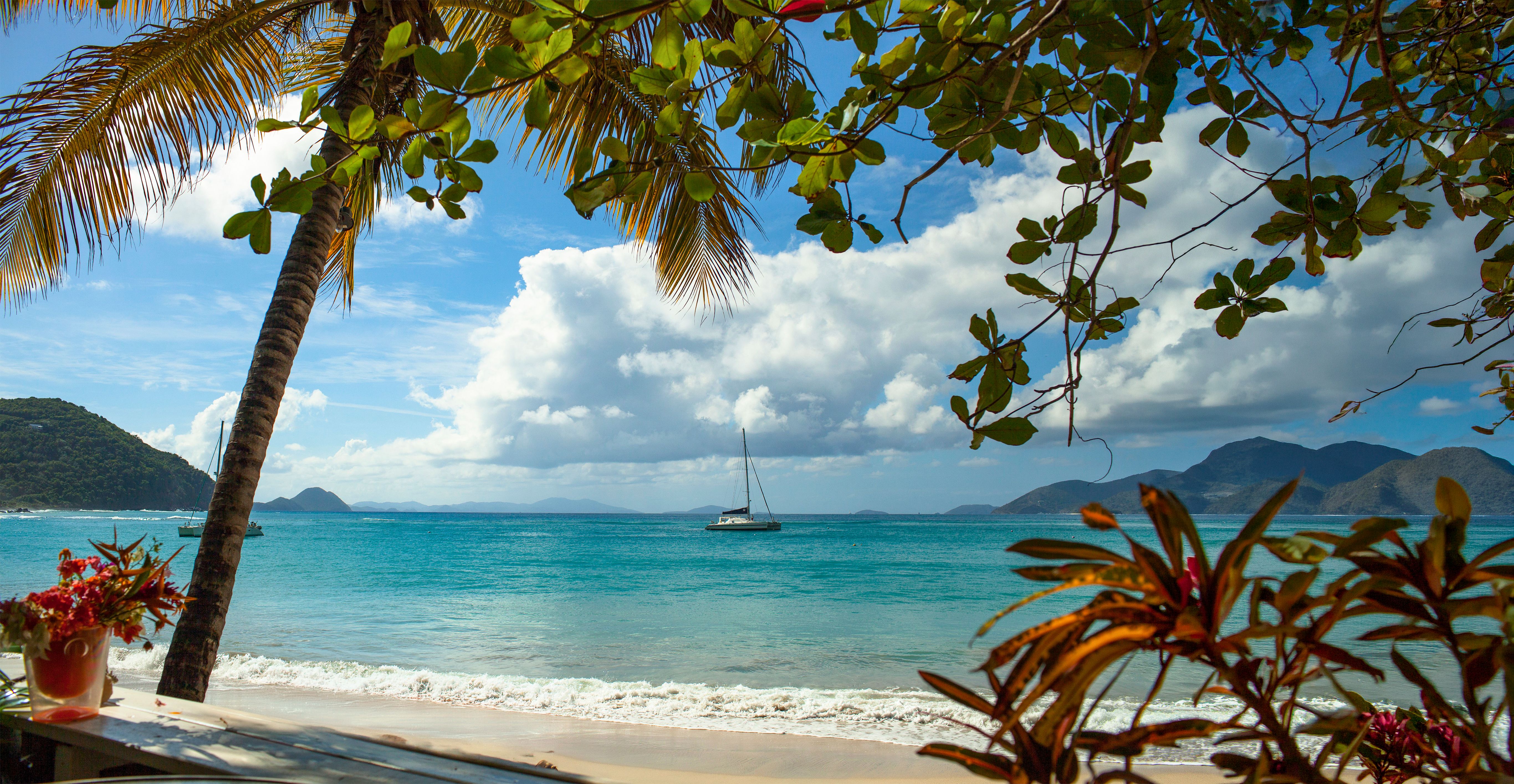 Cane Garden Bay Tortola BVI beach anchorage
