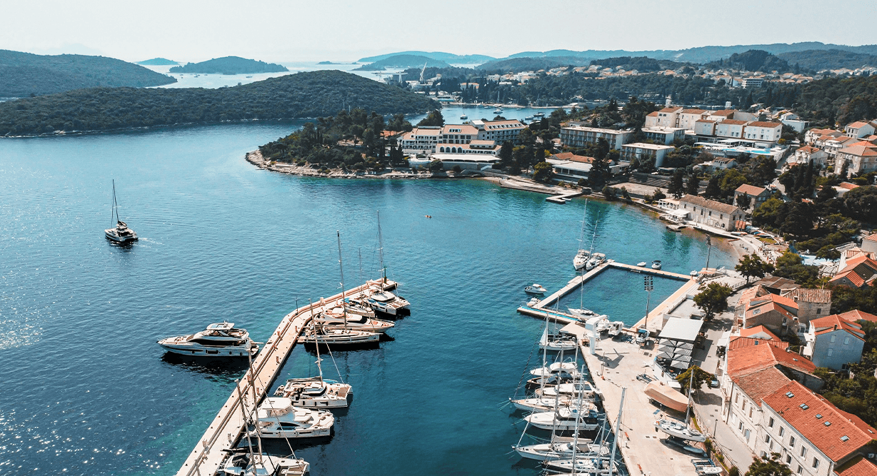 Vis Harbor, Croatia