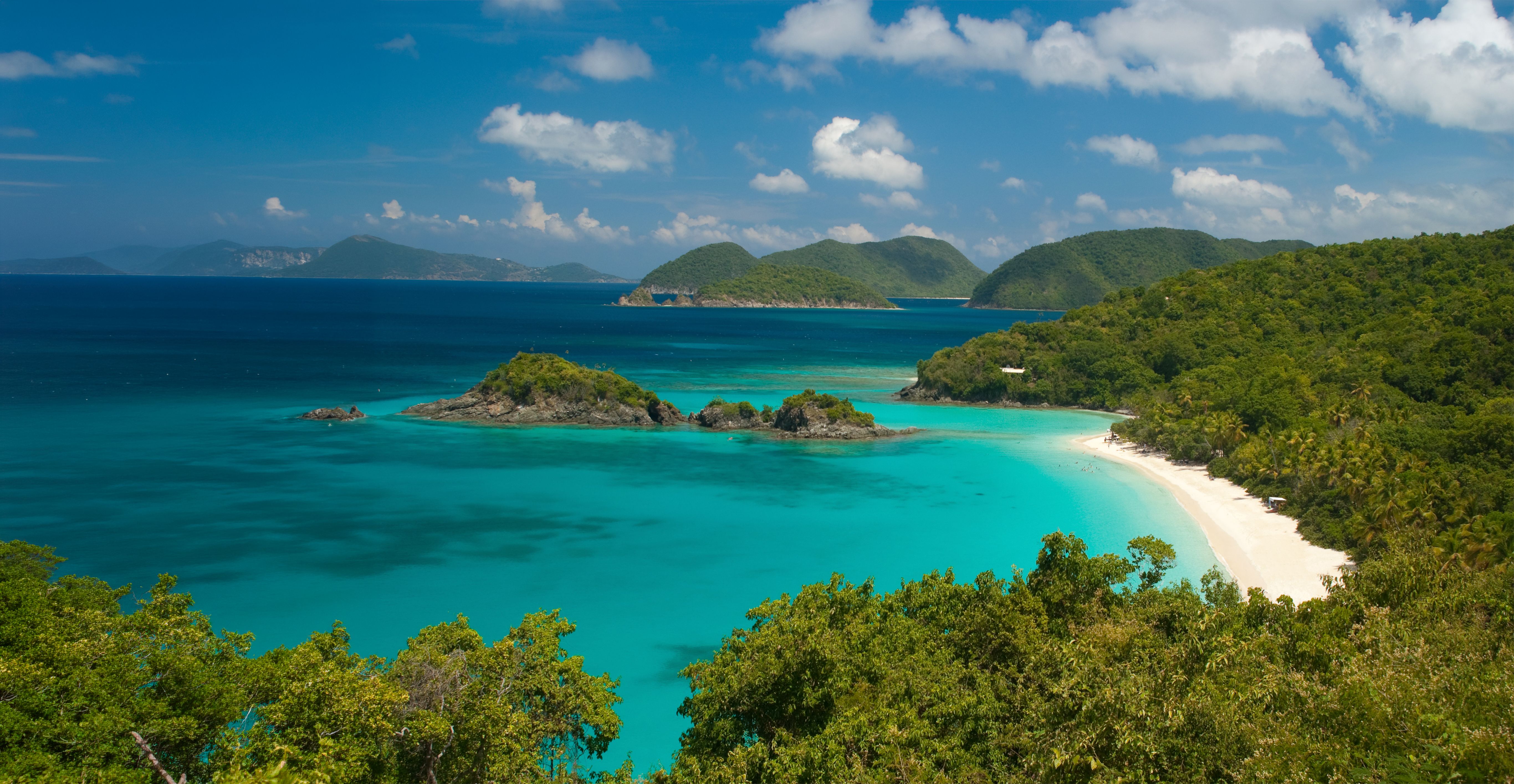 White Bay beach Jost Van Dyke BVI turquoise water
