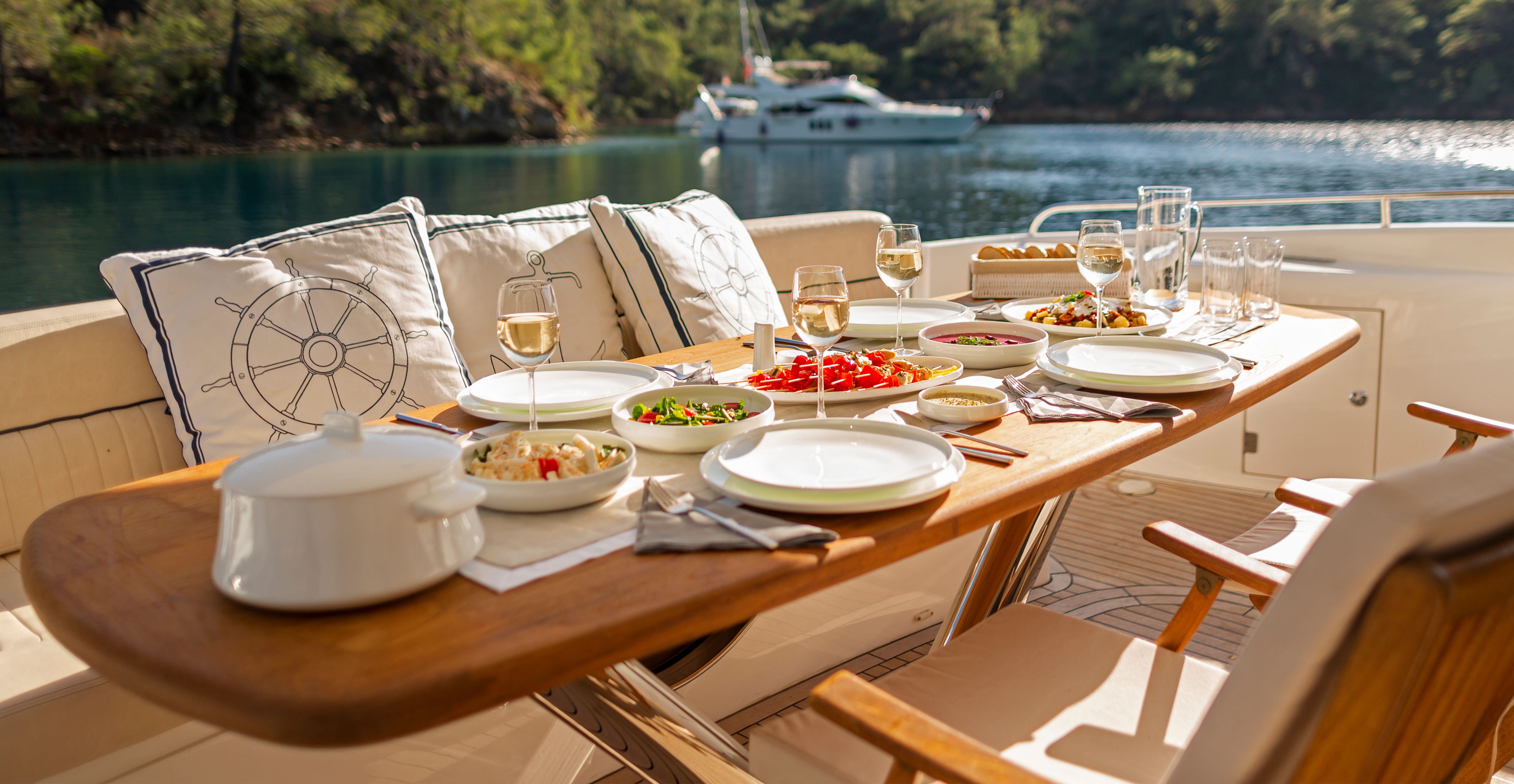 Yacht Charter Mediterranean Cuisine