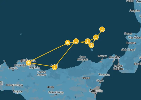 Sicily & Aeolian Islands - Round Trip Itinerary