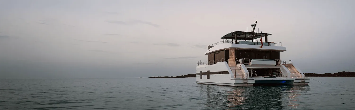 Featured Yacht MARIA THERESE: Luxury Catamaran Charter in the Virgin Islands Aboard a 2024 Sunreef 68